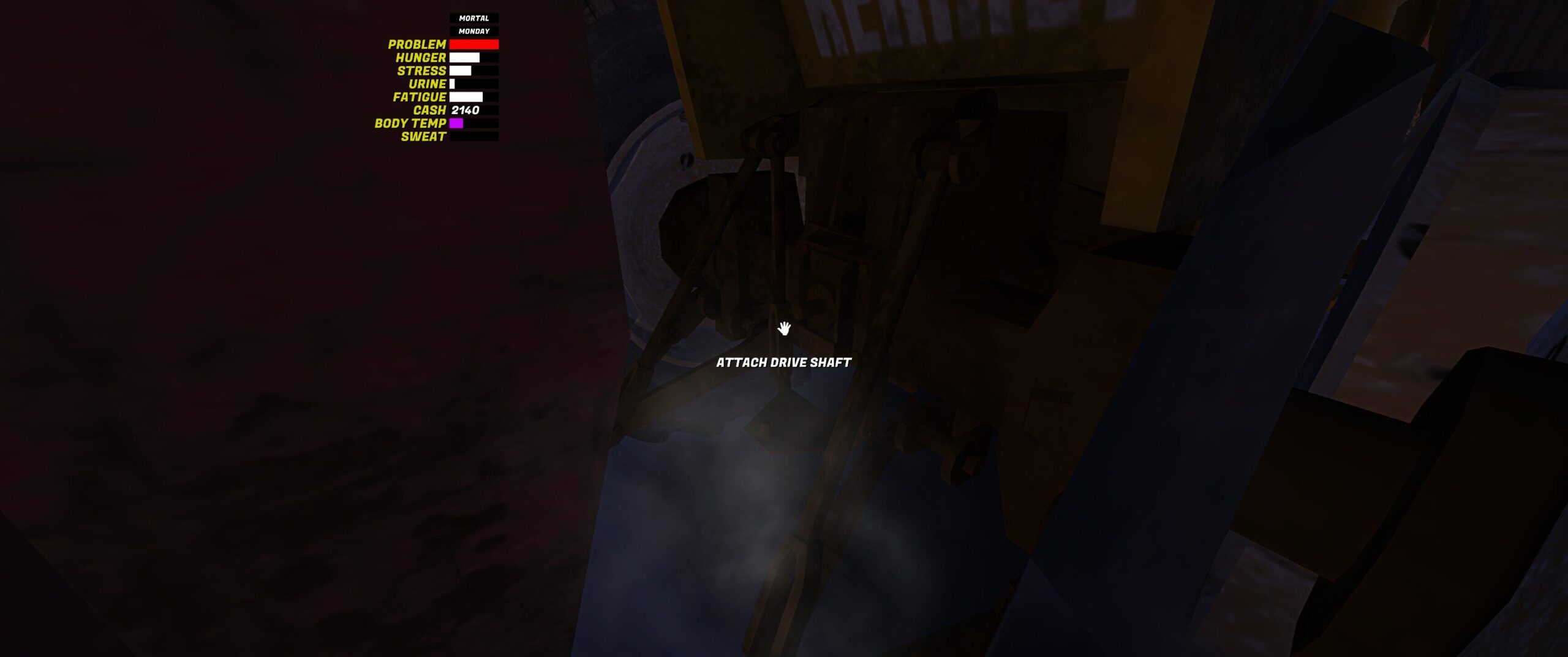 Kompletny poradnik obsługi przenośnika do drewna w My Winter Car 10