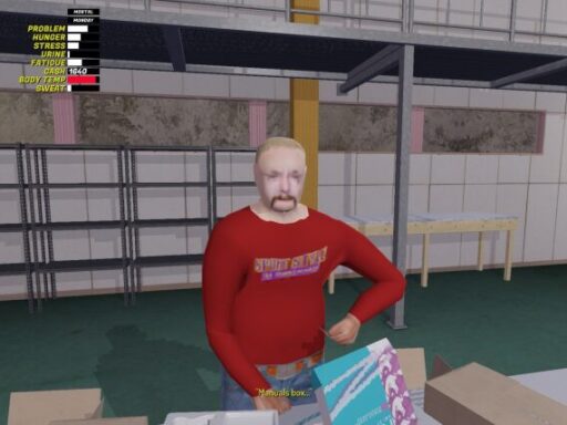 Praca w fabryce w My Winter Car