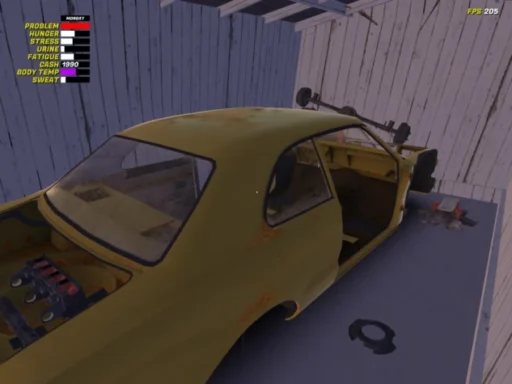 Zakup pierwszego samochodu w My Winter Car: gdzie znaleźć i jak odebrać Corris Rivett już pierwszego dnia gry 75