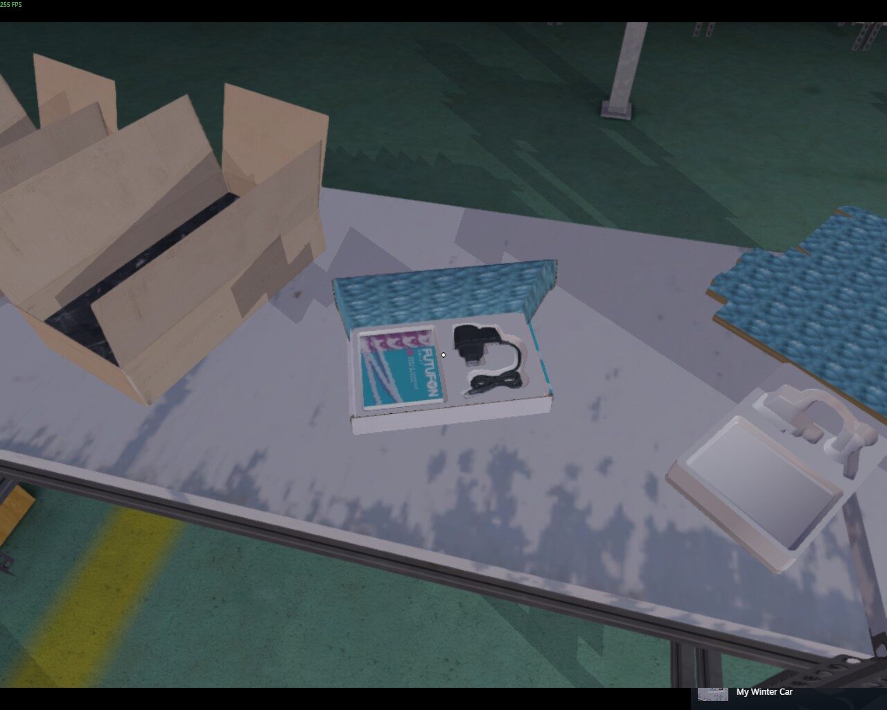 Praca w fabryce w My Winter Car 16