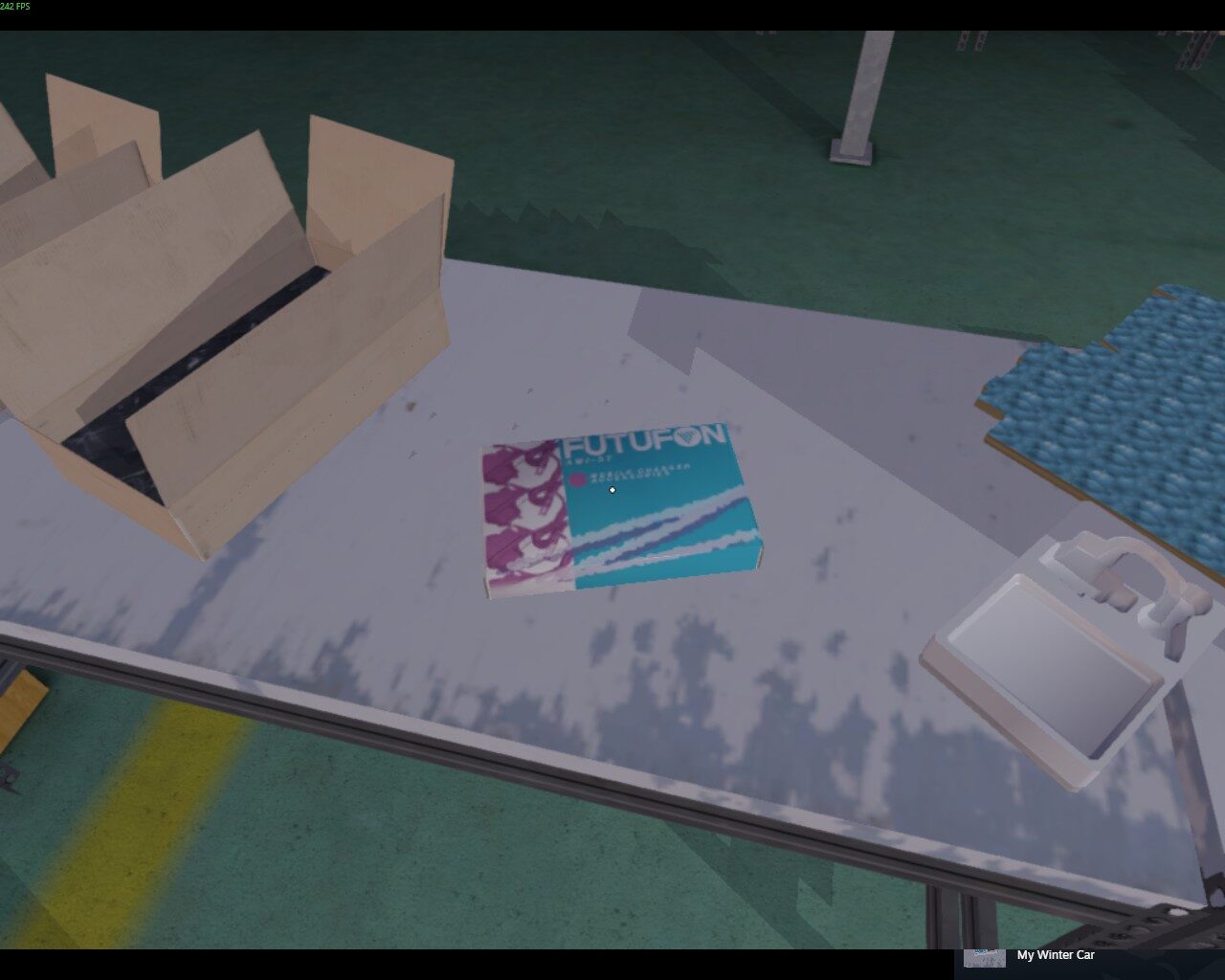 Praca w fabryce w My Winter Car 18