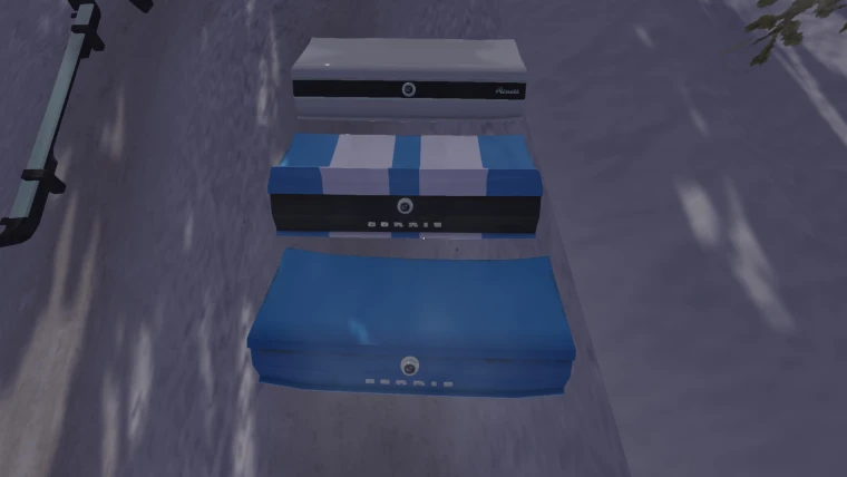 Katalog części do Corris w My Winter Car z kodami VIN 7